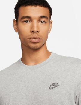 Camiseta Nike Sportswear Club para Hombre color Gris
