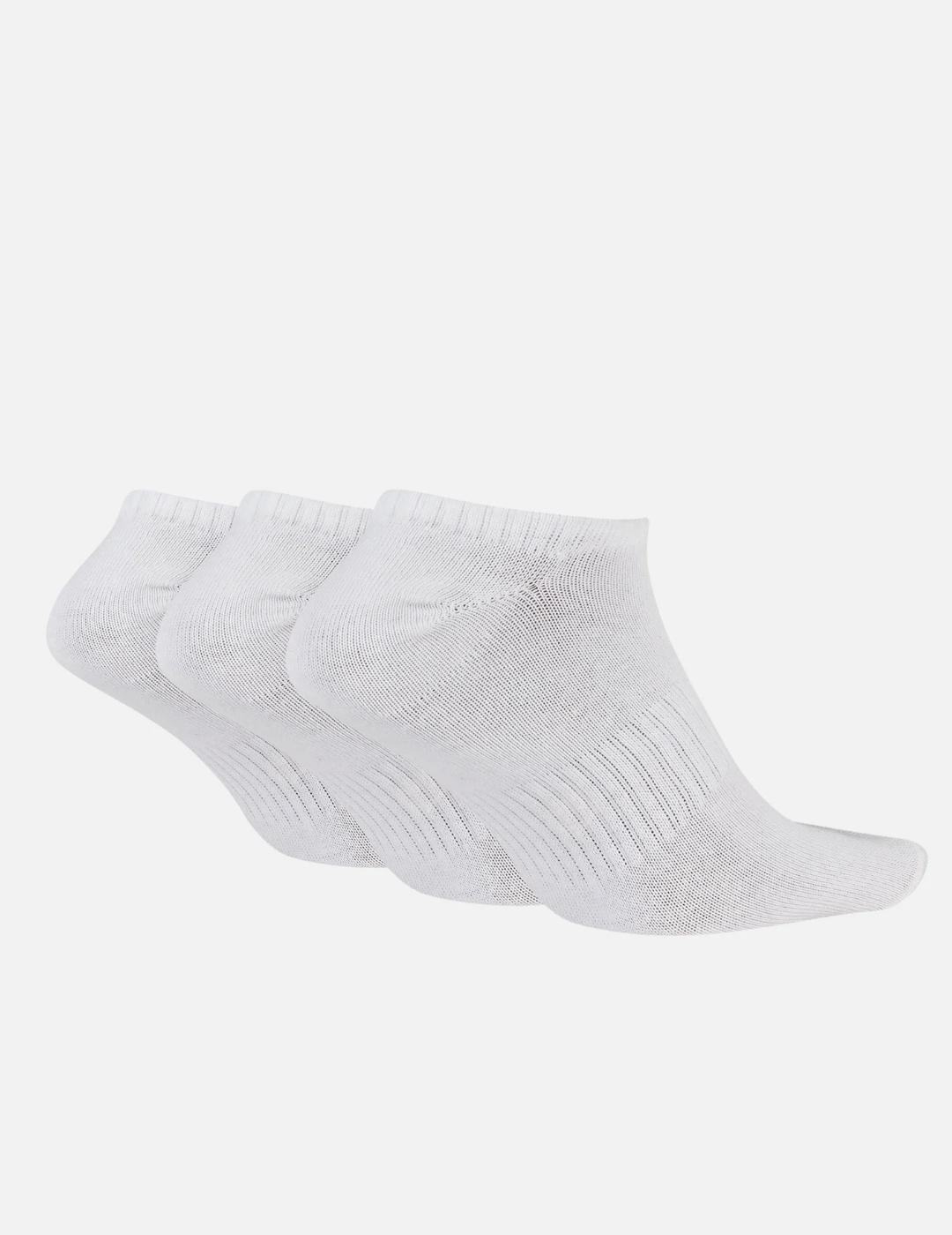 Calcetines Nike tobilleros blancos para Hombre