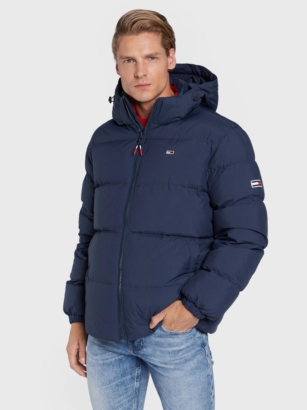 Chaqueta Tommy Jeans Essential Down marino