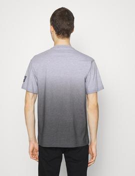 Camiseta Versace Jeans gris degradada para hombre