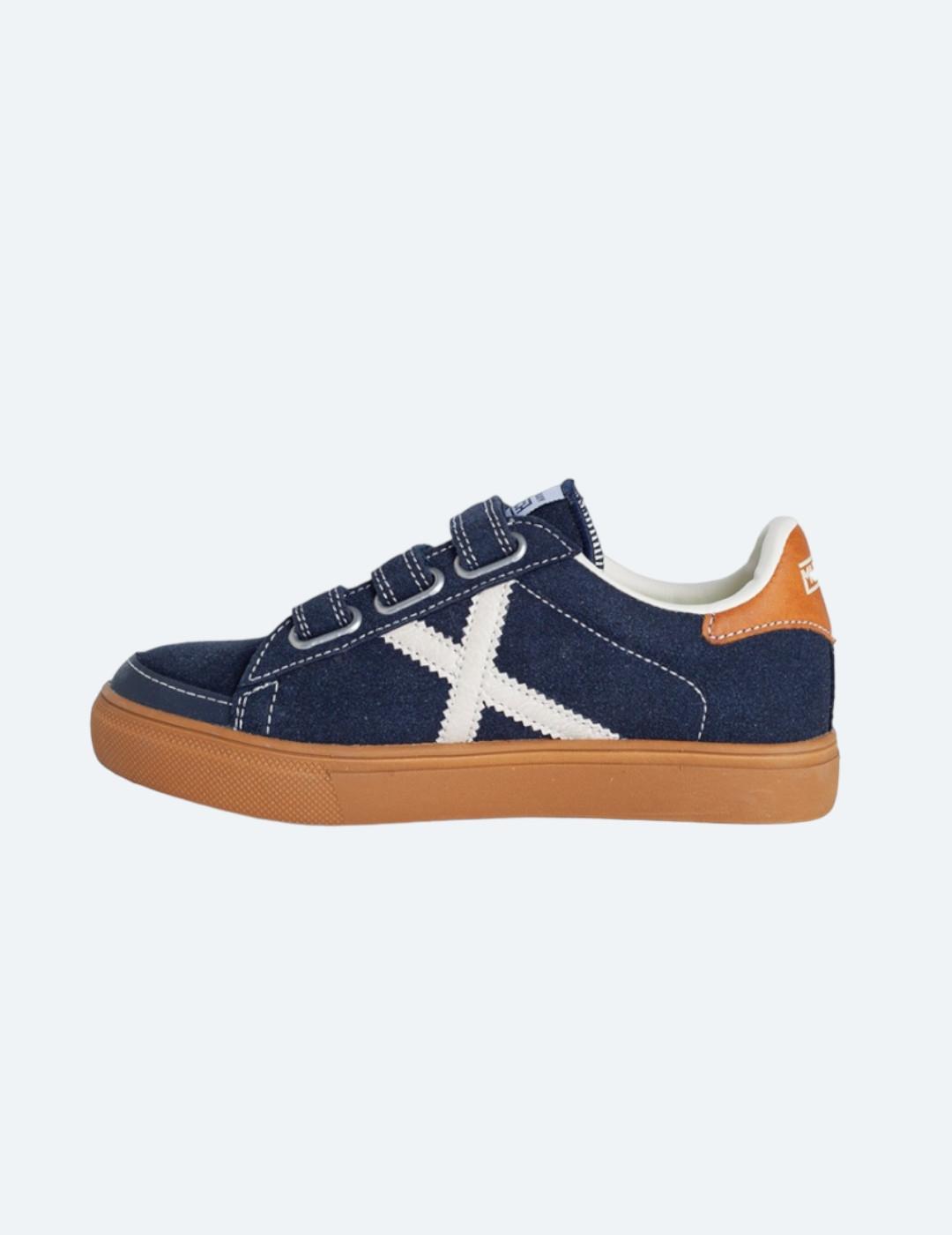 Zapatillas Munich Mini Rete 12 azul para niño