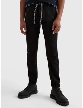 Pantalon Tommy Jeans negro para hombre