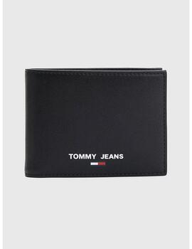 Cartera Tommy Jeans negra para hombre