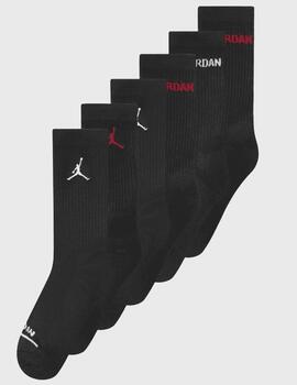  Calcetines Jordan negros altos
