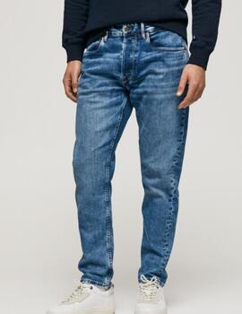 Pantalones callen crop denim relaxed hombre pepe jeans