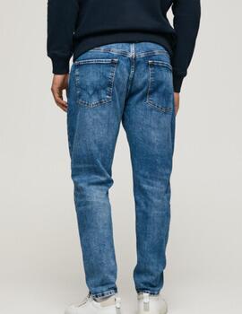 Pantalones callen crop denim relaxed hombre pepe jeans
