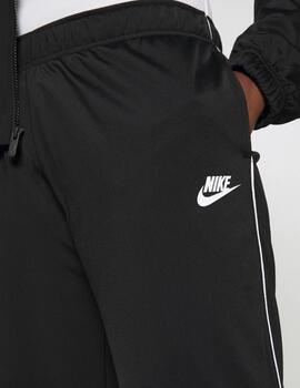 Chándal Nike Sportswear Essentials para Mujer Negro/Blanco