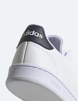  Zapatillas Adidas Advantage blanco y marino Unisex