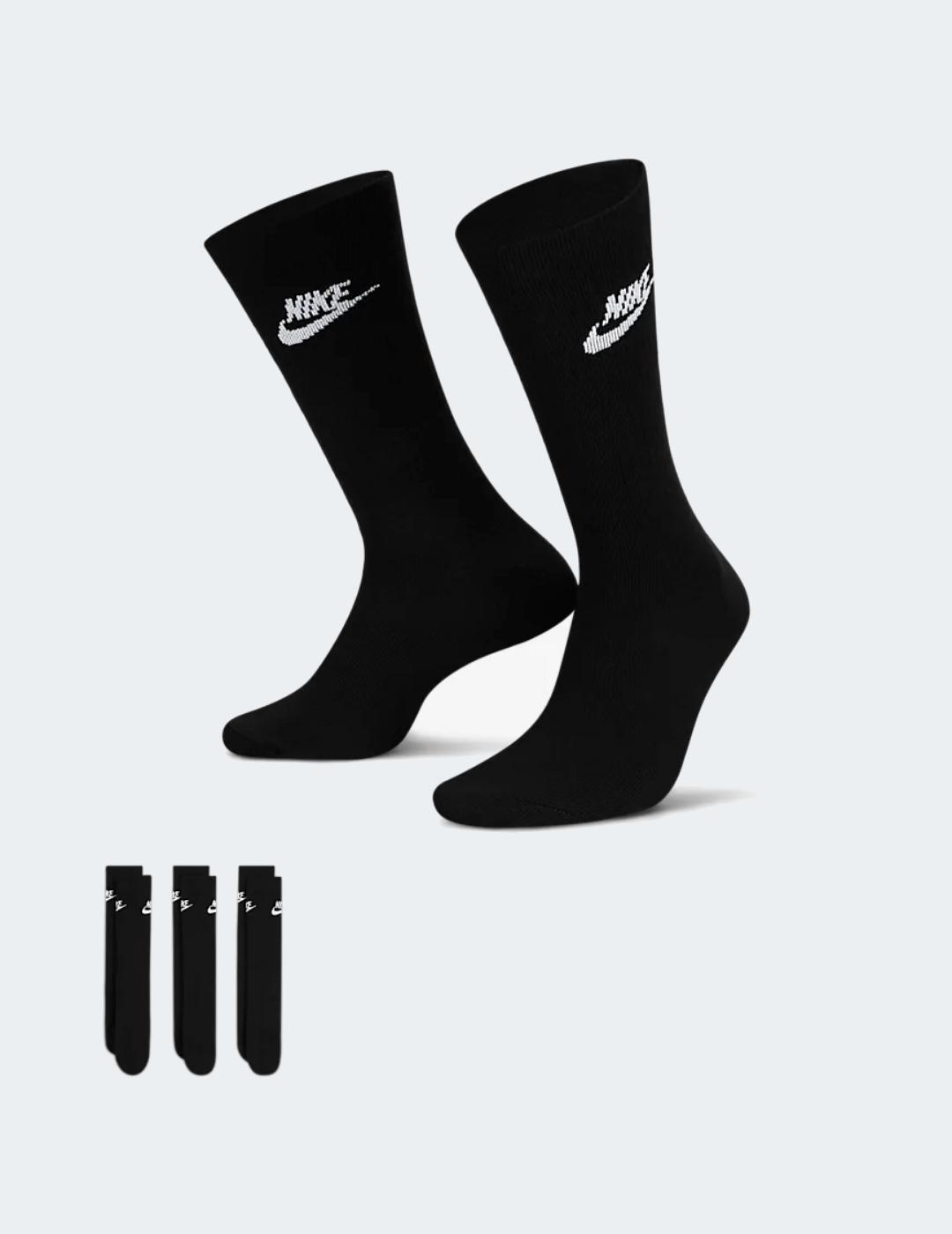 Calcetines Nike Negros Largos Unisex