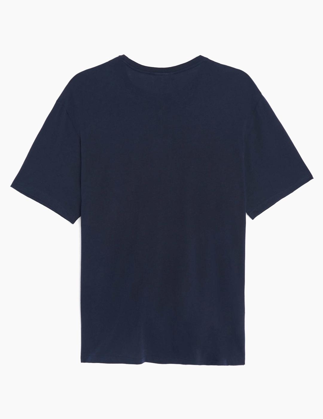 Camiseta Lacoste basica marino para hombre
