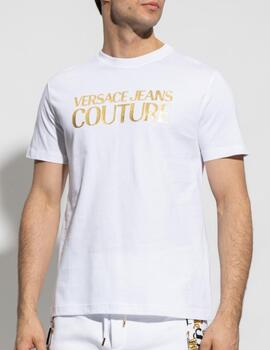 Camiseta Versace Jeans Couture blanca  para hombre