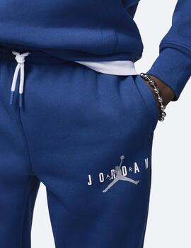 Pantalón Jordan  para Niño azul logo