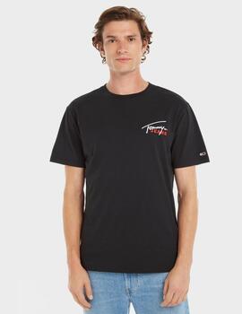 Camiseta Tommy Jeans graphic negra para hombre