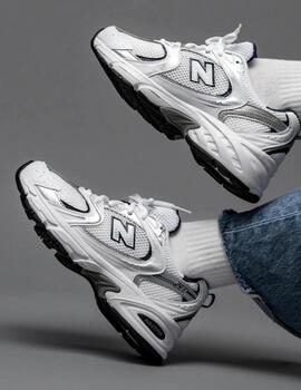 Zapatillas New Balance 530 blanco/gris Unisex