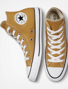 Zapatilla Converse Chuck Taylor mostaza lona unise