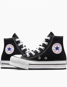 Zapatillas Converse Eva Lift Hi lona   Niña Color Negro