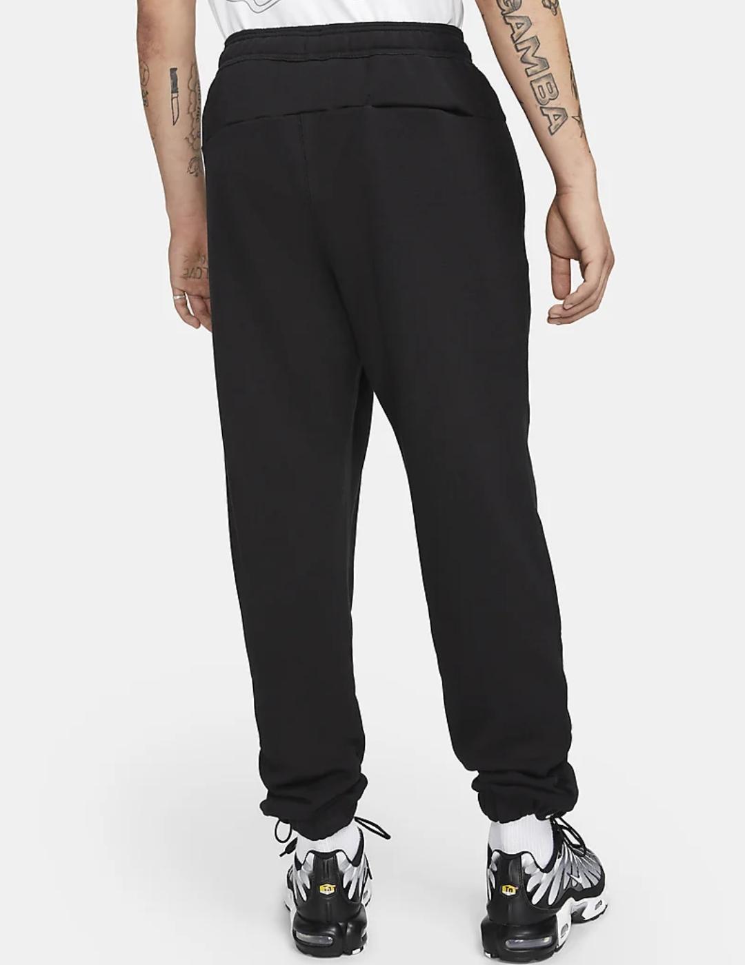 Joggers Nike Air French Terry para Hombre color Negro
