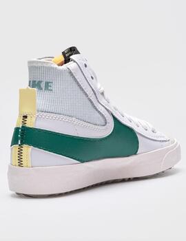 Zapatilla Nike Blazer mid 77 Jumbo para Hombre Blanco/Verde