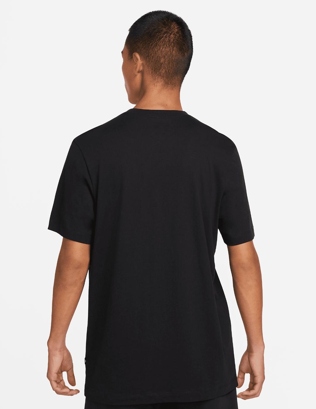 Camiseta Nike Sportswear Negra con dibujo hombre negra