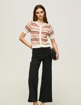 Cardigan multicolor estampado rayas frances mujer pepe jeans
