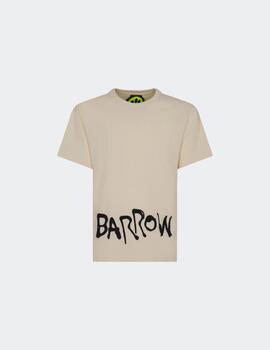 Camiseta Barrow Teddy beige unisex