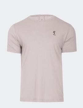 Camiseta Religion basica core rosa para hombre
