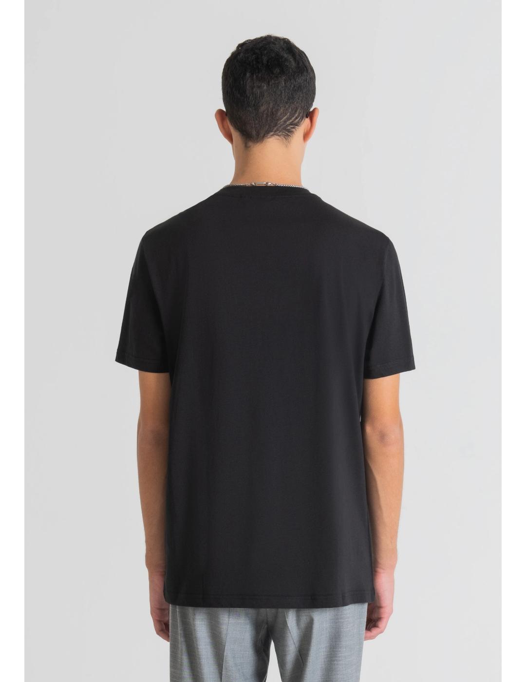 Camiseta Antony Morato basica negra para hombre
