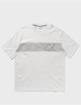 Camiseta Lacoste tenis blanco para hombre
