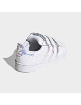 Zapatilla  Adidas Superstar para Niña Blancas