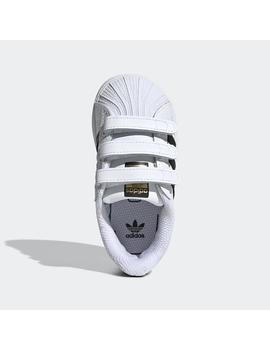 Zapatilla  Adidas Superstar Junior Blanco/Negro