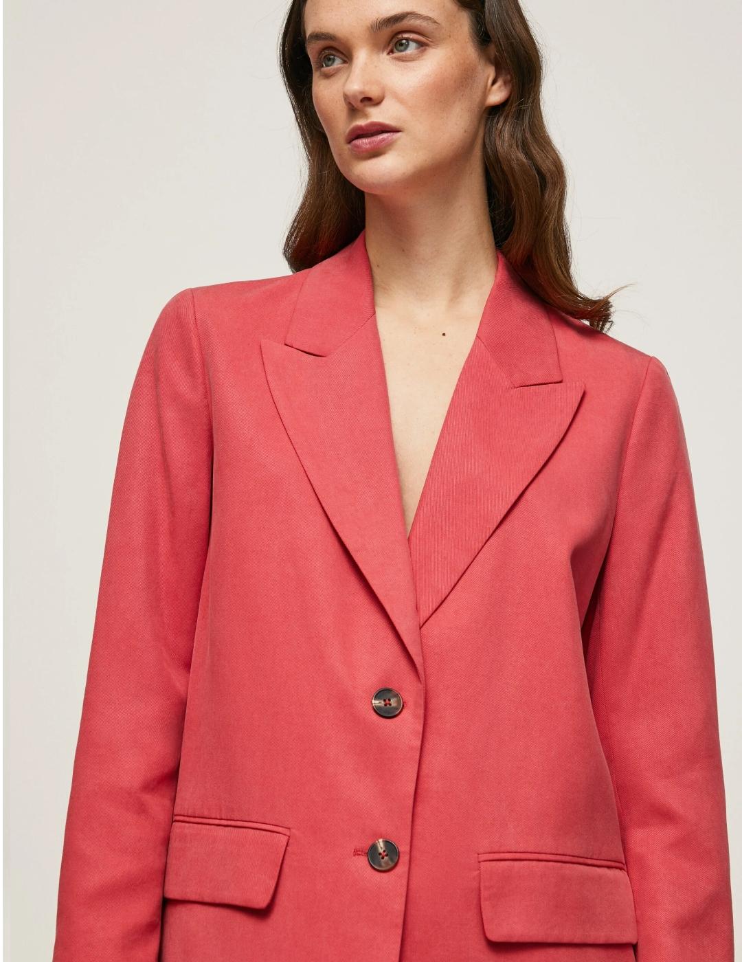 Blazer coral fit relaxed silvie mujer pepe jeans