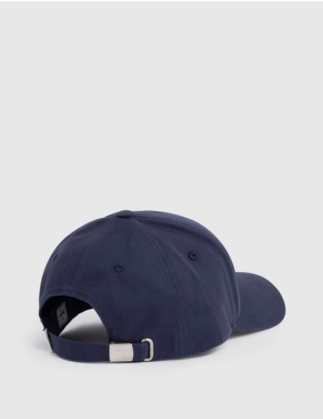 Gorra azul hombre básica logo bordado
