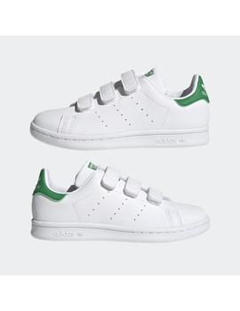 Zapatilla  Adidas Stan Smith Niña Blanco/Verde