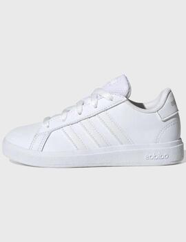 Zapatilla Adidas Grand Court J Mujer Blancas