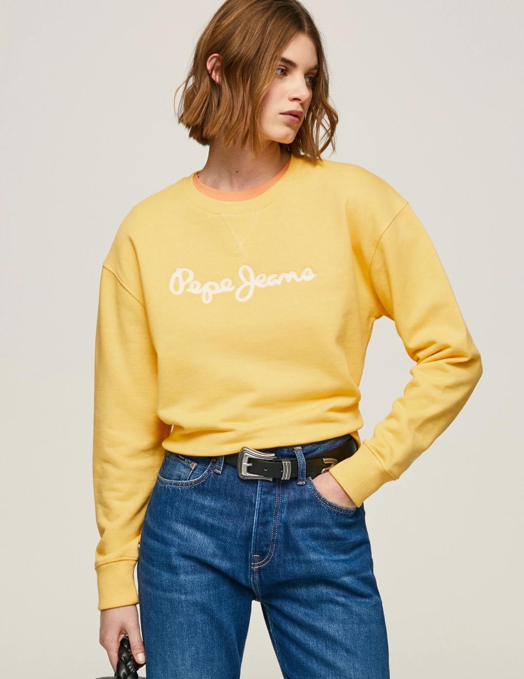 Sudadera amarilla mujer deals