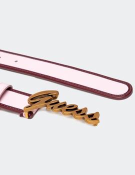 Cinturon Guess Magali rosa para mujer