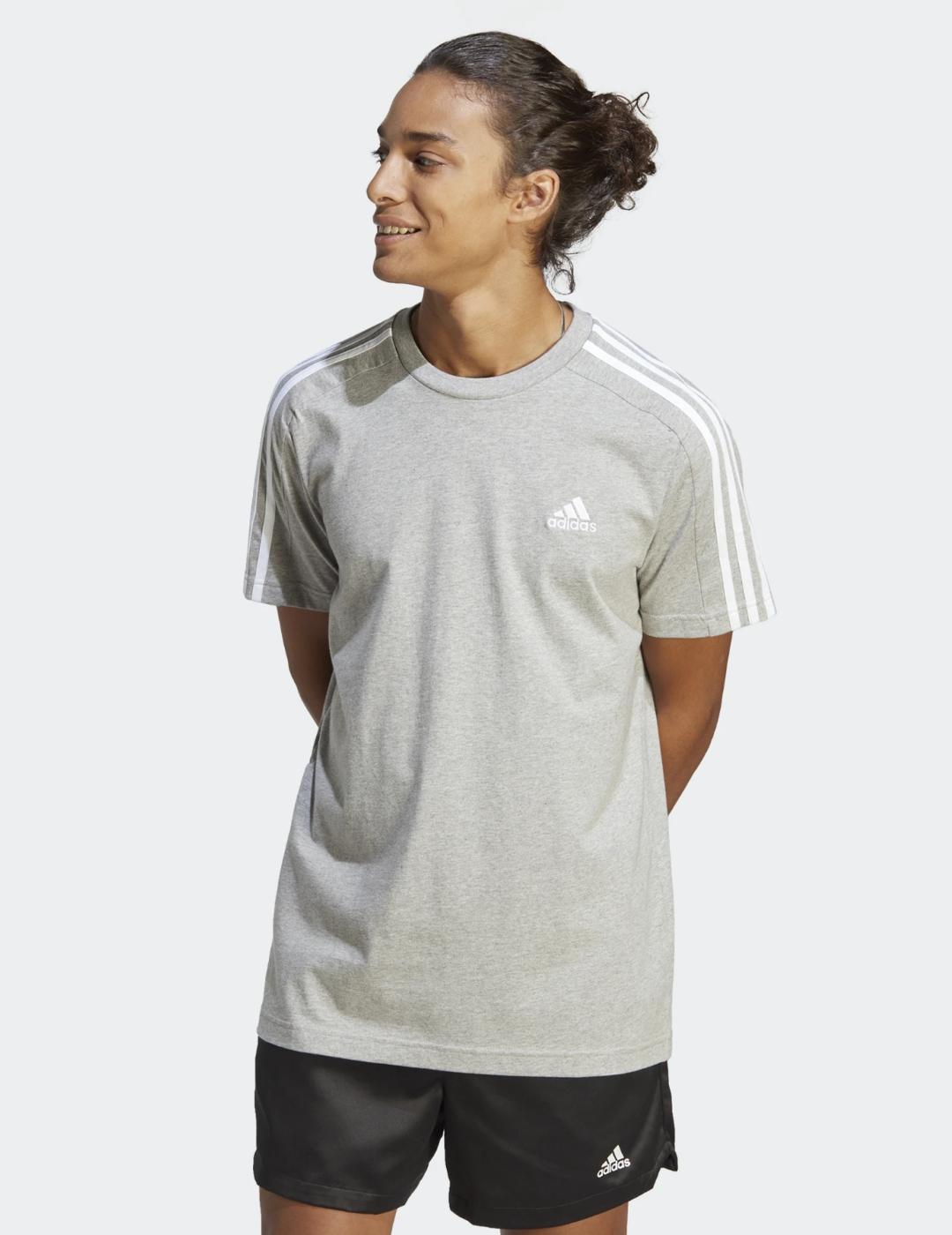 Camiseta Adidas gris basica unisex