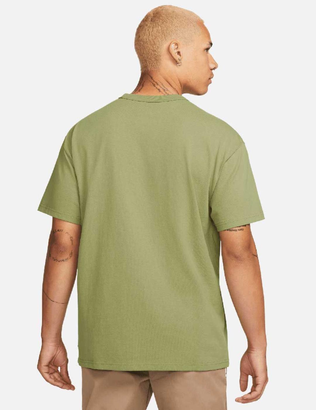 Camiseta Nike Sportswear Premium verde para hombre