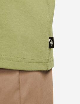Camiseta Nike Sportswear Premium verde para hombre