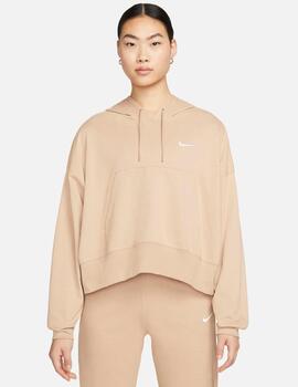 Sudadera Nike Sportswear beige para mujer