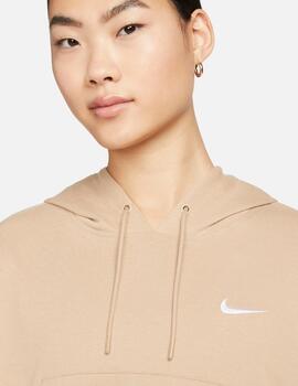 Sudadera Nike Sportswear beige para mujer