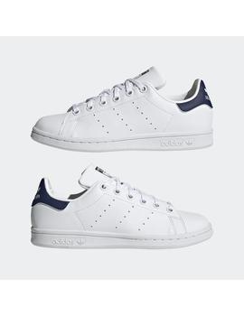 Zapatillas Adidas Stan Smith Blancas/Azul junior