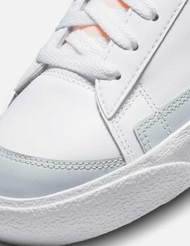 Zapatilla Nike Blazer Low Blanco/Gris Hombre