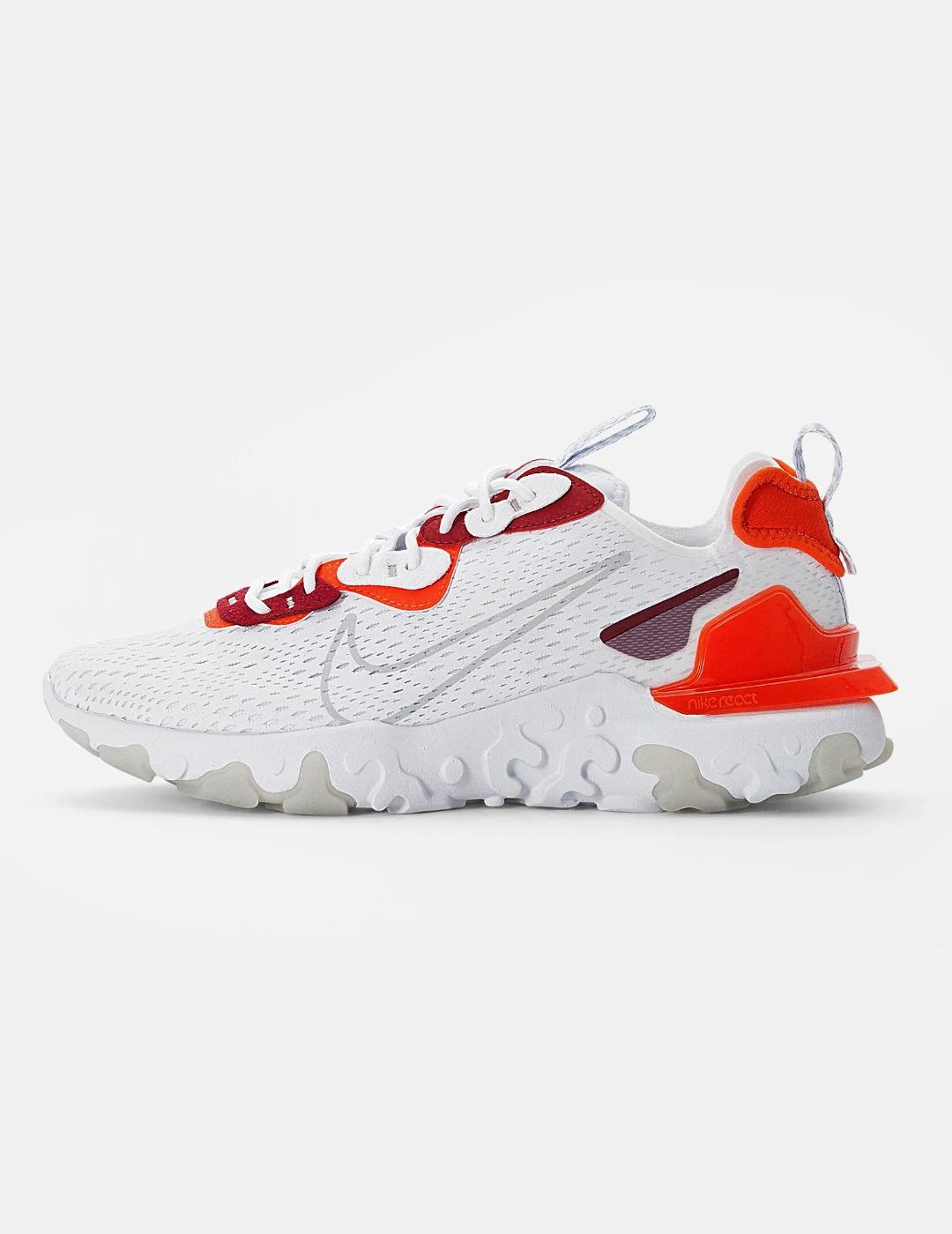 Atlas pizarra declaración Zapatillas Nike React Vision Blanco/Rojo Hombre