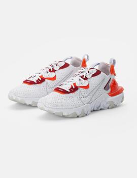 Zapatillas Nike React Vision Blanco/Rojo Hombre