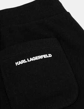 Short Karl Lagerfeld negro Ikonik para hombre