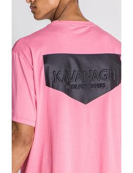 Camiseta Gianni Kavanagh lotus rosa para hombre