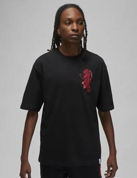 Camiseta Jordan Zion Sneaker School Hombre Negra