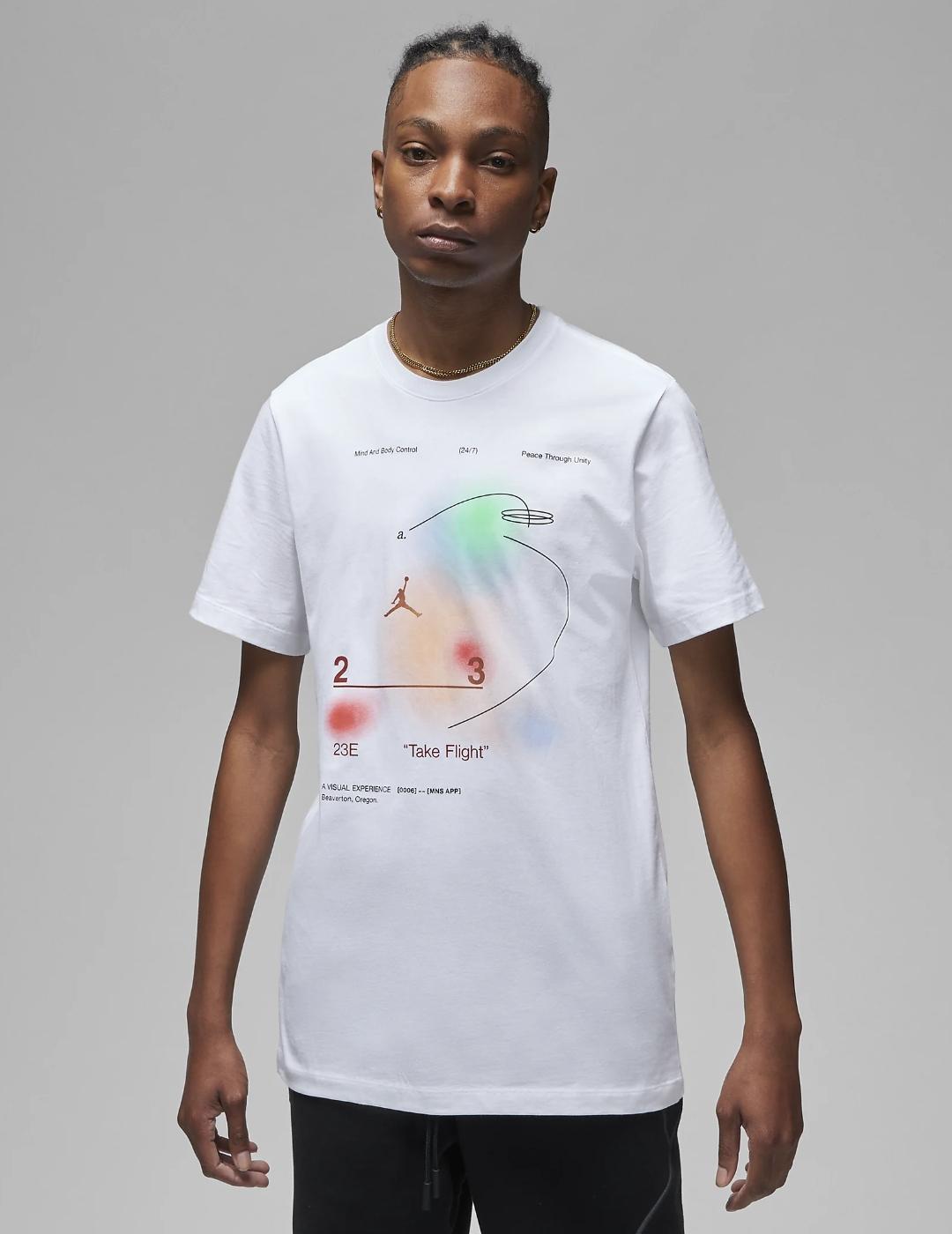 Camiseta jordan 23 blanca cheap