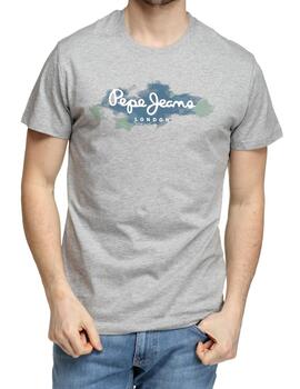Camiseta Pepe Jeans Raffael para hombre color gris